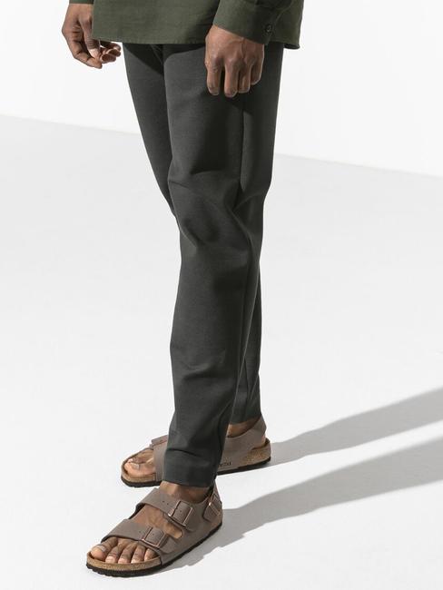 MILANO Sandalia tipo pantufla Birko-Flor moca - Zapatos unisex