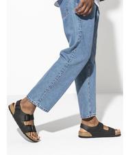 BIRKENSTOCK MILANO Sandalia tipo zapatilla Birko-Flor negro - Zapatos unisex - 7