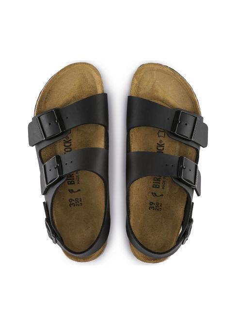 MILANO Sandalia tipo zapatilla Birko-Flor negro - Zapatos unisex