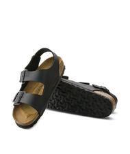 BIRKENSTOCK MILANO Sandalia tipo zapatilla Birko-Flor negro - Zapatos unisex - 5