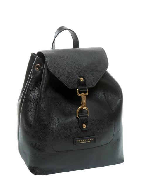 CORE SOFT Mochila de cuero Oro negro - Bolsos Mujer