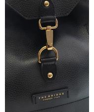 THE BRIDGE CORE SOFT Mochila de cuero Oro negro - Bolsos Mujer - 3