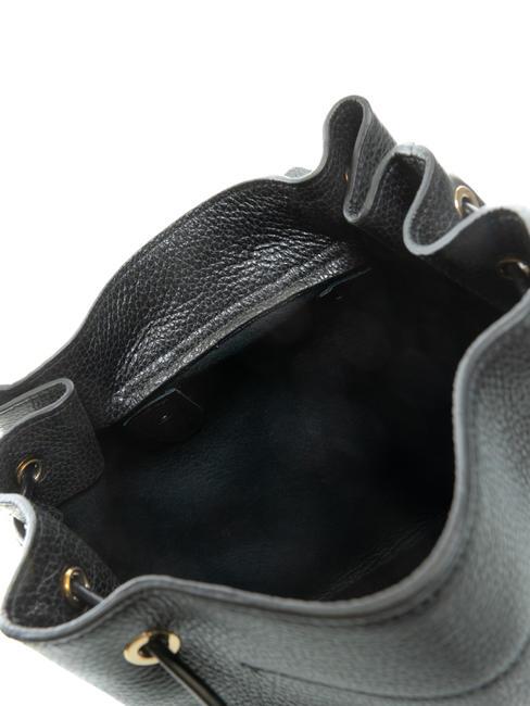 CORE SOFT Mochila de cuero Oro negro - Bolsos Mujer