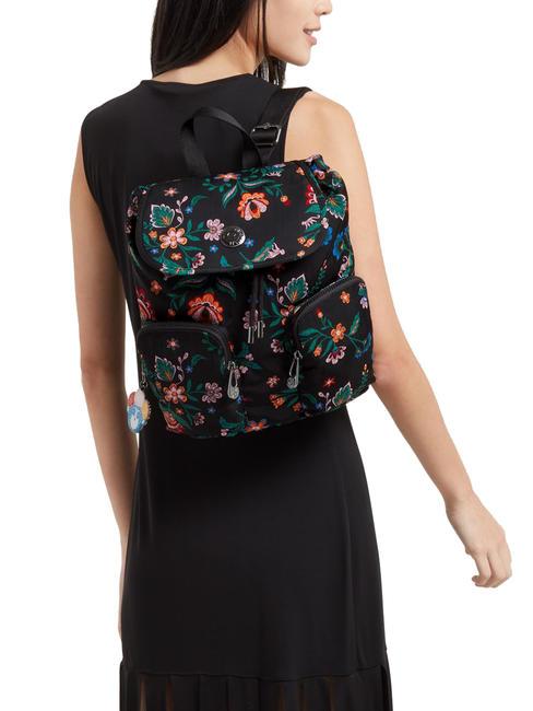 ANTO S FRIDA KAHLO Mochila con bolsillos flores frida kahlo - Bolsos Mujer