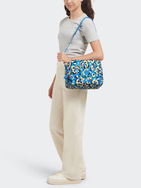 MIYO Bolsa de almuerzo térmica leopardo floral - Bolsas y accesorios  niños