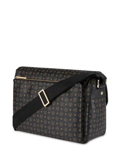 HERITAGE Mensajero de hombro negro - Bolsos Mujer