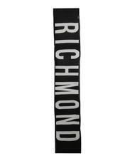 JOHN RICHMOND ZAMIG Bufanda con logo grande negro/negro - Bufandas - 2