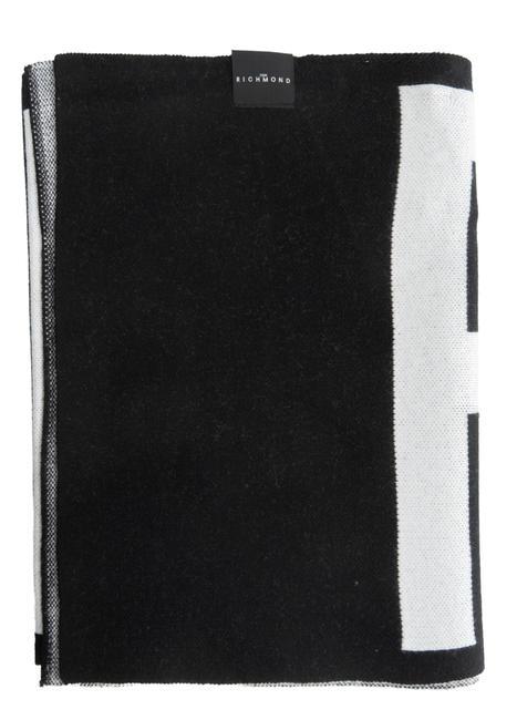 ZAMIG Bufanda con logo grande negro/negro - Bufandas