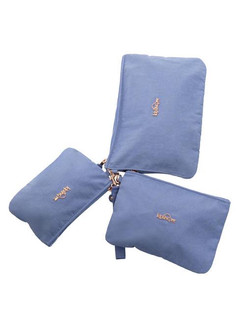 IAKA L WRISTLET Bolso de mano Trio con puño brillo lila - Bolsos Mujer