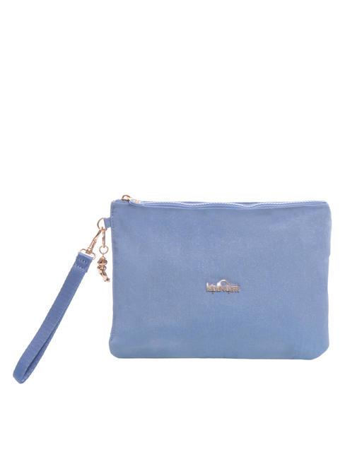 IAKA L WRISTLET Bolso de mano Trio con puño brillo lila - Bolsos Mujer