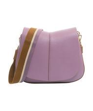 GIANNI CHIARINI HELENA ROUND Bolso de piel con doble bandolera. argyle p&uacute;rpura - Bolsos Mujer - 2