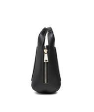 FURLA GILDA Mini bolsos de piel con bandolera negro + mármol c - Bolsos Mujer - 3