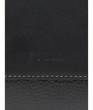 FURLA GILDA Mini bolsos de piel con bandolera negro + mármol c - Bolsos Mujer - 5