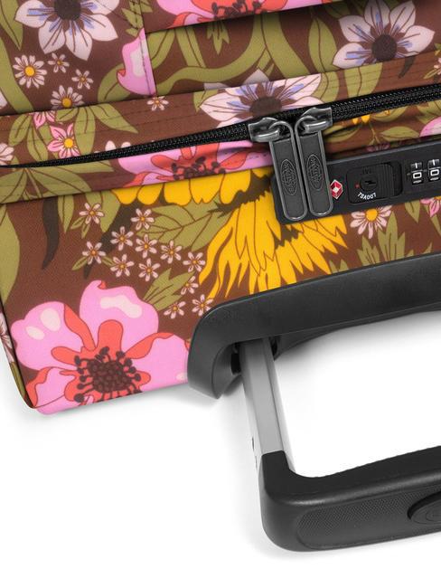 TRANSIT'R S Carro de equipaje de mano marrón flor pop - Equipaje de mano