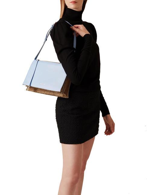 LIVRE  Bolso bandolera, en piel. topacio natural/op - Bolsos Mujer