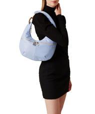 BORBONESE INFINITE Bolso bandolera, en piel. topacio natural/op - Bolsos Mujer - 4