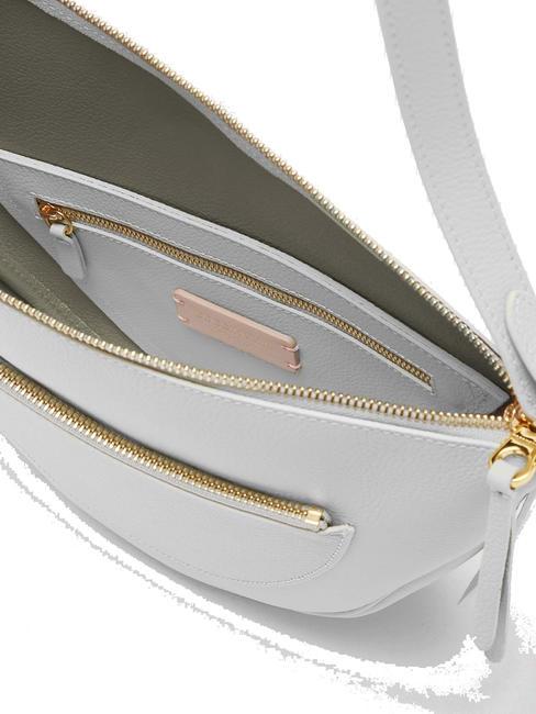 SNUGGIE snuggie borsa pelle martellata doppia Bolso bandolera, en piel. bril.wh/cela.gr - Bolsos Mujer