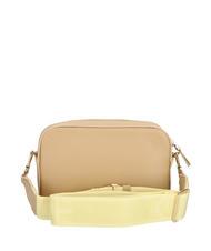 COCCINELLE TEBE Bolso bandolera en piel texturizada beige fresco - Bolsos Mujer - 3