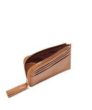 COCCINELLE TASSEL Tarjetero con cremallera en piel martillada CUIR - Carteras Mujer - 2