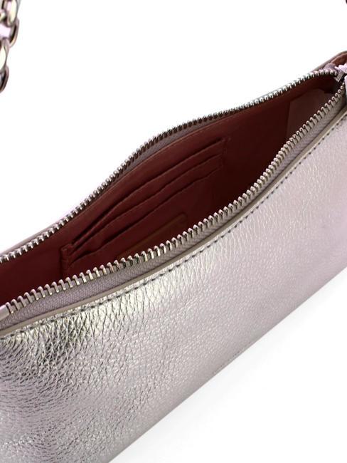 AURA  Mini bolso bandolera, con bandolera SILVER - Bolsos Mujer