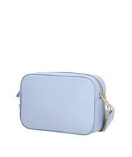 COCCINELLE TEBE Bolso bandolera en piel texturizada niebla azul - Bolsos Mujer - 2