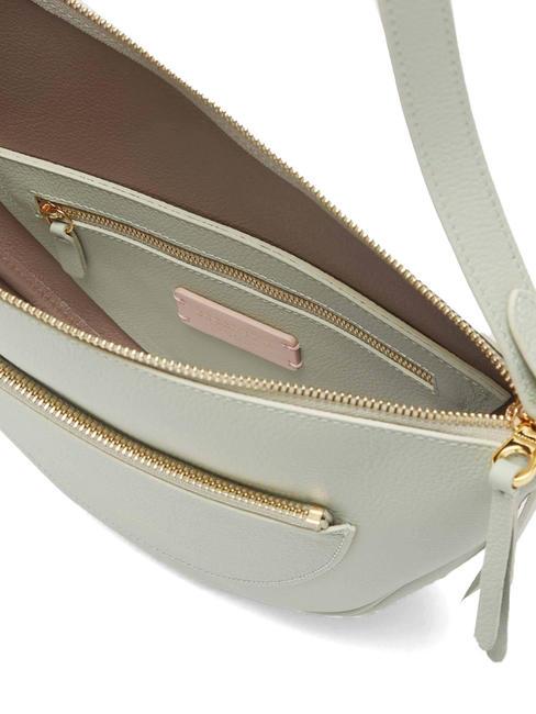 SNUGGIE snuggie borsa pelle martellata doppia Bolso bandolera, en piel. celad.gr/war.ta - Bolsos Mujer