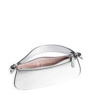 COCCINELLE MERVEILLE Bolso bandolera en piel texturizada SILVER - Bolsos Mujer - 4