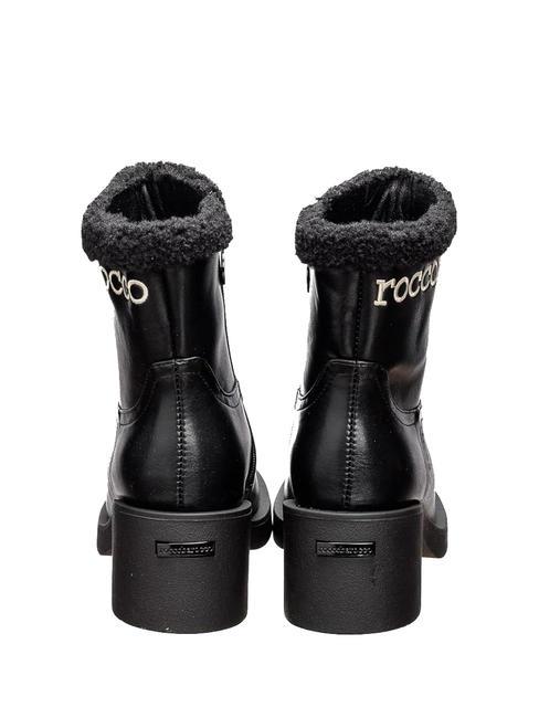 LOGO Botines altos con cremallera negro - Zapatos Mujer