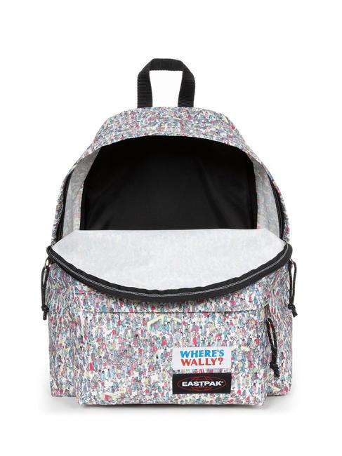 PADDED PAKR Mochila patrón wally blanco - Mochilas Escuela & Tiempo Libre
