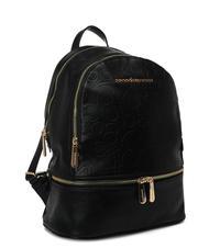 ROCCOBAROCCO RUBINO Mochila con logo en relieve negro - Bolsos Mujer - 2