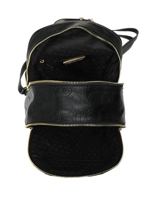 RUBINO Mochila con logo en relieve negro - Bolsos Mujer