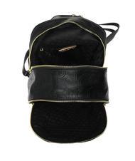 ROCCOBAROCCO RUBINO Mochila con logo en relieve negro - Bolsos Mujer - 5