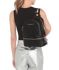 ROCCOBAROCCO RUBINO Mochila con logo en relieve negro - Bolsos Mujer - 6