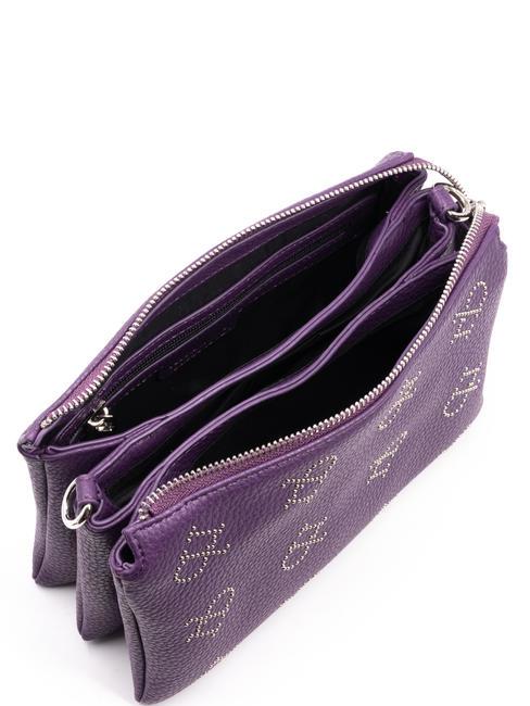 LOLA Bolso bandolera con bandolera viola - Bolsos Mujer