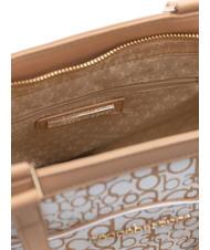 ROCCOBAROCCO GIADA Bolso de mano con bandolera blanco/piel de vaca - Bolsos Mujer - 4