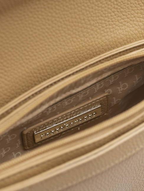 AMBRA Bolso de hombro con bolsa Marrón - Bolsos Mujer