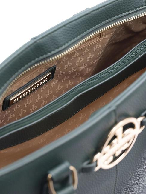 PYRITE Bolso de mano con bandolera verde - Bolsos Mujer