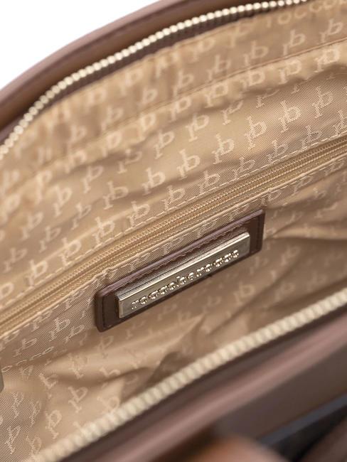 GIADA Bolso shopping con bandolera marrón/negro - Bolsos Mujer