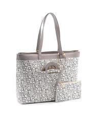 ROCCOBAROCCO GIADA Bolso shopping con bandolera gris blanco - Bolsos Mujer - 2