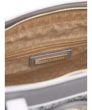 ROCCOBAROCCO GIADA Bolso shopping con bandolera gris blanco - Bolsos Mujer - 4
