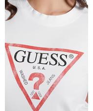 GUESS CLASSIC FIT LOGO camiseta con logo purwhite - camiseta - 3