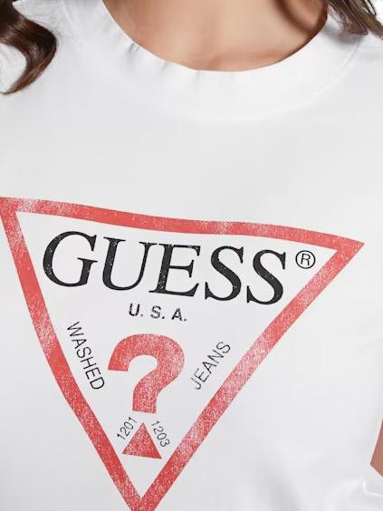 CLASSIC FIT LOGO camiseta con logo purwhite - camiseta