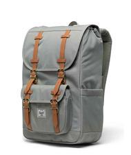 HERSCHEL LITTLE AMERICA MID mochila mediana algas marinas/puntada blanca - Mochilas Escuela & Tiempo Libre - 2