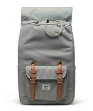 HERSCHEL LITTLE AMERICA MID mochila mediana algas marinas/puntada blanca - Mochilas Escuela & Tiempo Libre - 4