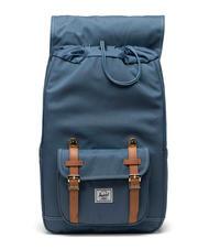 HERSCHEL LITTLE AMERICA MID mochila mediana espejismo azul/puntada blanca - Mochilas Escuela & Tiempo Libre - 4