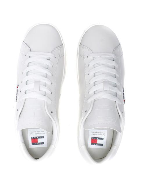 TJ LOW CUPSOLE LOW Zapatillas de piel color crudo - Zapatos Hombre