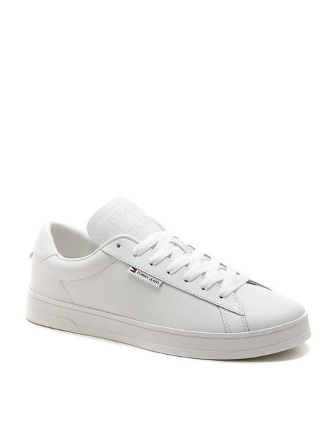 TJ LOW CUPSOLE LOW Zapatillas de piel color crudo - Zapatos Hombre