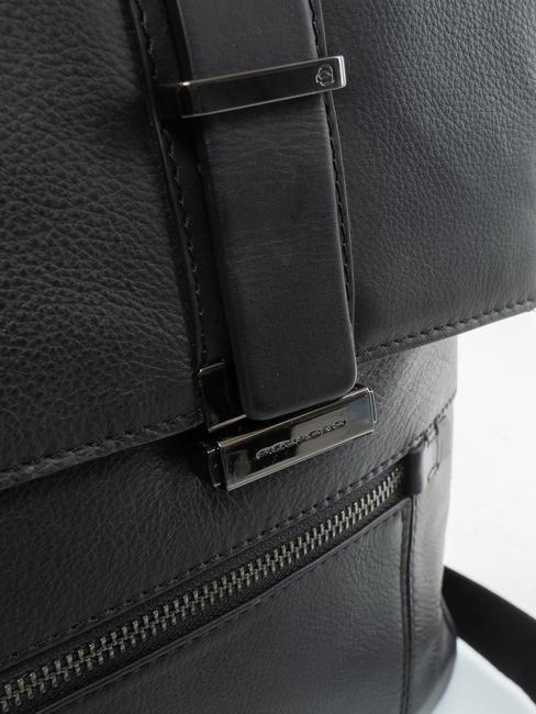 BAE Maletín para portátil de 15 "en piel negro - Maletines de Trabajo