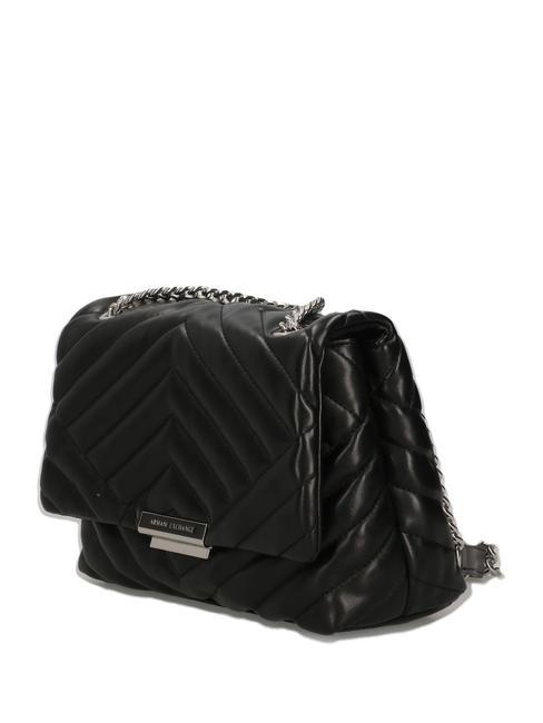 QUILTED Bolso de hombro/bandolera negro - Bolsos Mujer