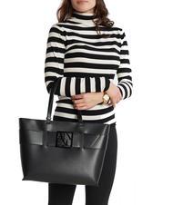 ARMANI EXCHANGE A|X BUCKLE Bolsa de hombro negro - Bolsos Mujer - 5